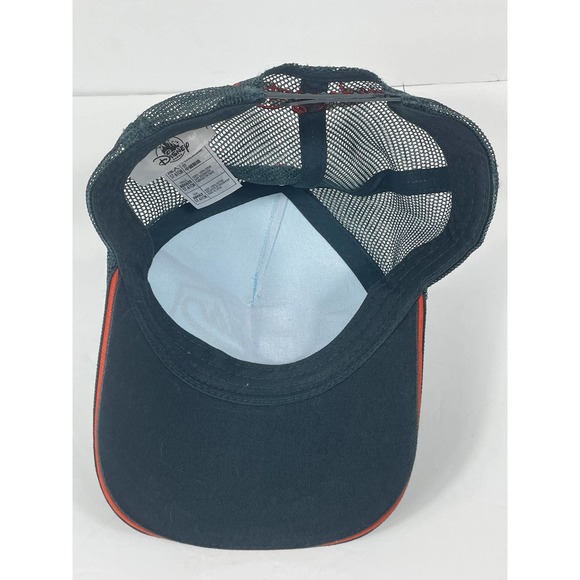 Disney Mr Toad's Auto Repair Hat Blue Adjustable Baseball Cap Adult Mesh Trucker - Picture 2 of 10